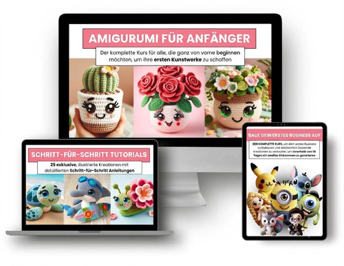 Easy Amigurumi – Lernen Sie die Kunst des Amigurumi von zu Hause aus und schaffen Sie sich in 14 Tagen ein zweites Einkommen.